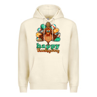 Sandshell happy thanksgiving turkey Premium Hoodie - Jasminsmagicworld