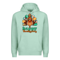 Seafoam happy thanksgiving turkey Premium Hoodie - Jasminsmagicworld