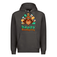 Smoke happy thanksgiving turkey Premium Hoodie - Jasminsmagicworld