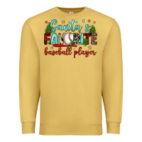 Antique Gold santa s favorite baseball player Premium Sweatshirt - JahusDesignShop