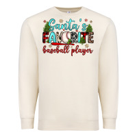 Sandshell santa s favorite baseball player Premium Sweatshirt - JahusDesignShop