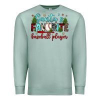 Seafoam santa s favorite baseball player Premium Sweatshirt - JahusDesignShop