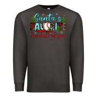Smoke santa s favorite baseball player Premium Sweatshirt - JahusDesignShop