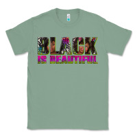 Sage black is beautiful neon Classic Tee - texasbilliewilder