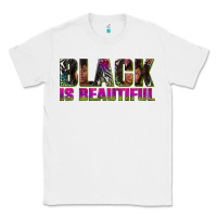 White black is beautiful neon Classic Tee - texasbilliewilder