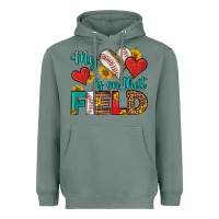 Sage my heart is on that field baseball Heavyweight Hoodie - HRA Design Shop