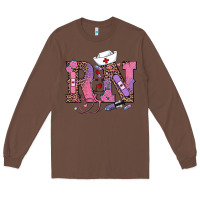 Chestnut valentines day rn registered nurse Long Sleeve Tee - RanaPortraitStore