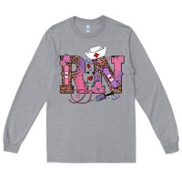 Heather Grey valentines day rn registered nurse Long Sleeve Tee - RanaPortraitStore