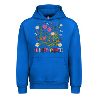 Cobalt wildflower malias Urban Hoodie - MaliasSmallBusiness