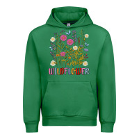 Emerald wildflower malias Urban Hoodie - MaliasSmallBusiness