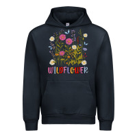 Navy wildflower malias Urban Hoodie - MaliasSmallBusiness