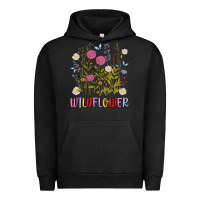 Pigment Black wildflower malias Urban Hoodie - MaliasSmallBusiness