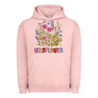 Pigment Salmon wildflower malias Urban Hoodie - MaliasSmallBusiness