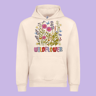 Wildflower Malias Urban Hoodie Designed By Maliassmallbusiness