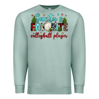 Seafoam santa s favorite volleyball player Premium Sweatshirt - JahusDesignShop