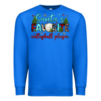 True Royal santa s favorite volleyball player Premium Sweatshirt - JahusDesignShop