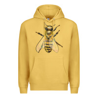 Antique Gold Bee Premium Hoodie - LillyAllenDesigns