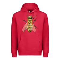 Cardinal Bee Premium Hoodie - LillyAllenDesigns