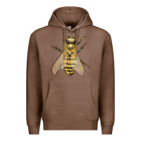 Chestnut Bee Premium Hoodie - LillyAllenDesigns