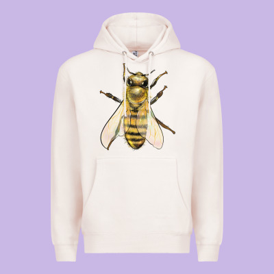 Bee Premium Hoodie Designed By Lillyallendesigns