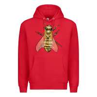 Red Bee Premium Hoodie - LillyAllenDesigns