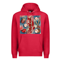 Cardinal baseball Premium Hoodie - AdoDesignShop