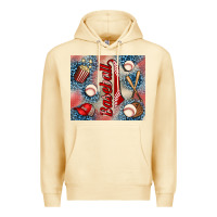 Pina Colada baseball Premium Hoodie - AdoDesignShop