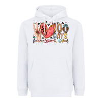 White peace love 100 days of school Heavyweight Hoodie - RacoonDesign