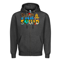 Charcoal Heather para squad Zipper Hoodie - texasbilliewilder