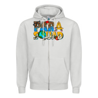 Dove Grey para squad Zipper Hoodie - texasbilliewilder
