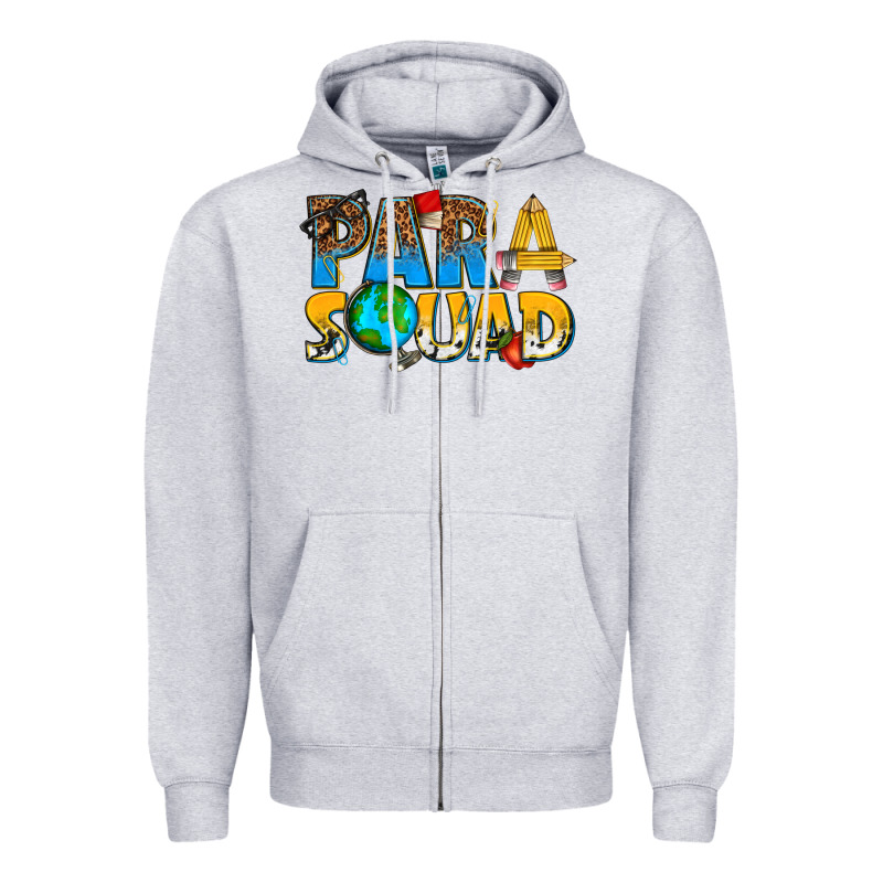 Para Squad Zipper Hoodie by texasbilliewilder | Teevron