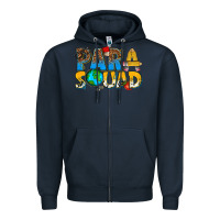 Navy para squad Zipper Hoodie - texasbilliewilder