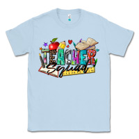 Dusty Blue teacher squad Classic Tee - Zillion Design Studio