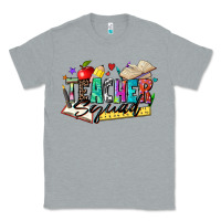 Heather Grey teacher squad Classic Tee - Zillion Design Studio