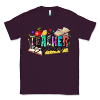 Plum teacher squad Classic Tee - Zillion Design Studio
