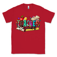 Red teacher squad Classic Tee - Zillion Design Studio