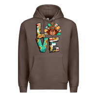 Coffee love thanksgiving Premium Hoodie - Jasminsmagicworld