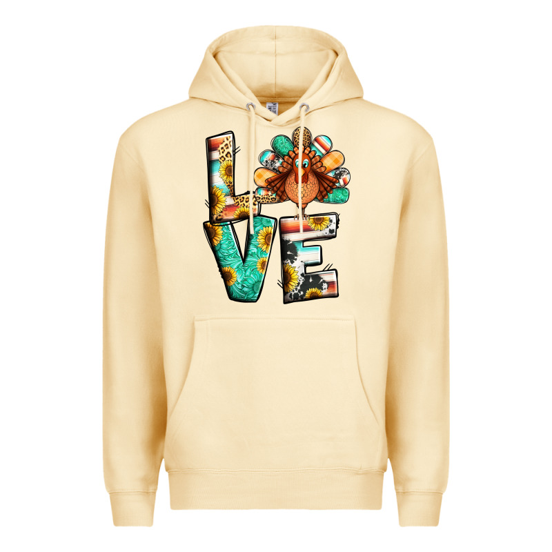 Love Thanksgiving Premium Hoodie by Jasminsmagicworld | Teevron