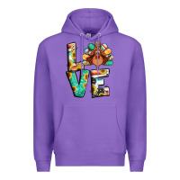 Purple love thanksgiving Premium Hoodie - Jasminsmagicworld