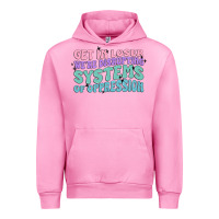 Fuchsia Pink get in loser we're disrupting systems of oppressio Urban Hoodie - MaliasSmallBusiness