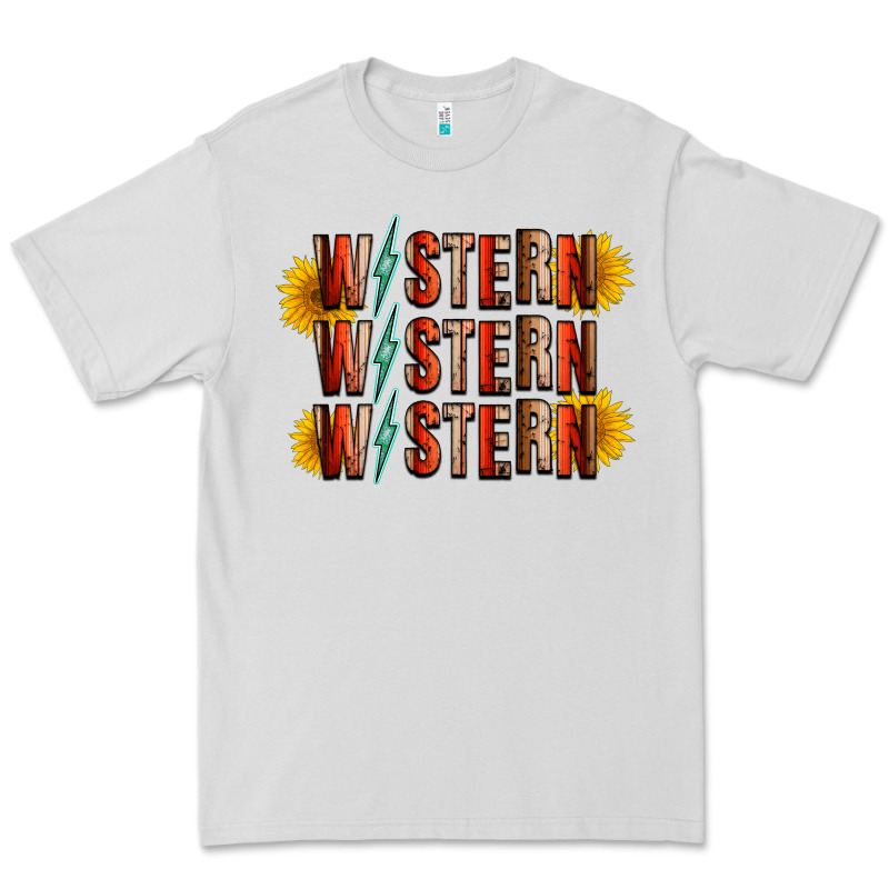 Western Sunflower Premium Tee by RacoonDesign | Teevron