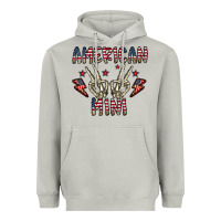 Moon Dust american mini Heavyweight Hoodie - CowhideDigitalArt