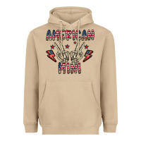 Mushroom american mini Heavyweight Hoodie - CowhideDigitalArt