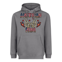 Storm american mini Heavyweight Hoodie - CowhideDigitalArt