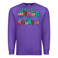 Purple i may be wrong but doubt it Premium Sweatshirt - AdoDesignShop