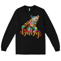 Black baby bear Long Sleeve Tee - RanaPortraitStore