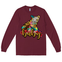 Burgundy baby bear Long Sleeve Tee - RanaPortraitStore