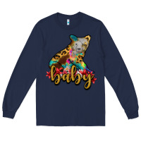Navy baby bear Long Sleeve Tee - RanaPortraitStore