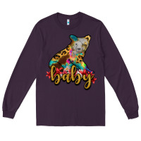 Plum baby bear Long Sleeve Tee - RanaPortraitStore