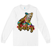 White baby bear Long Sleeve Tee - RanaPortraitStore